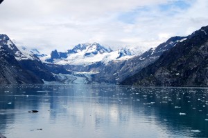 Photo taken from onboard Holland America's Zuiderdamas we cruised Glacier Bay National Park